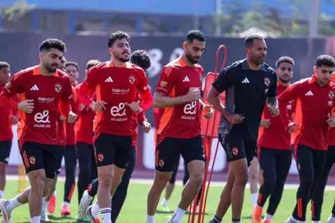 مران الأهلي.. جلسة من كولر وتدريبات متنوعة للاعبين استعدادًا لطلائع الجيش